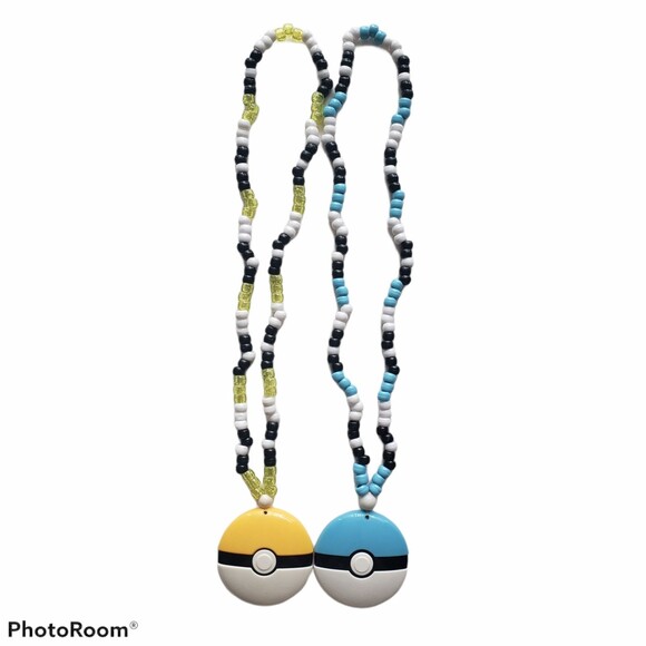 Poke Toy Kandi Necklace x2 - Picture 1 of 5